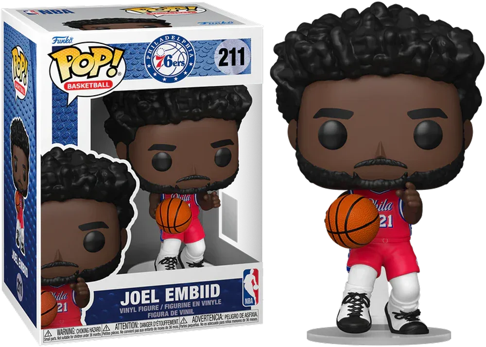 NBA: 76ers - Joel Embiid Pop! Vinyl