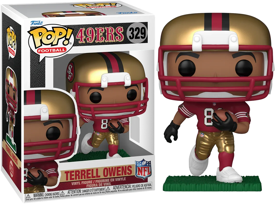 NFL: Legends - Terrell Owens (49ers) Pop! Vinyl