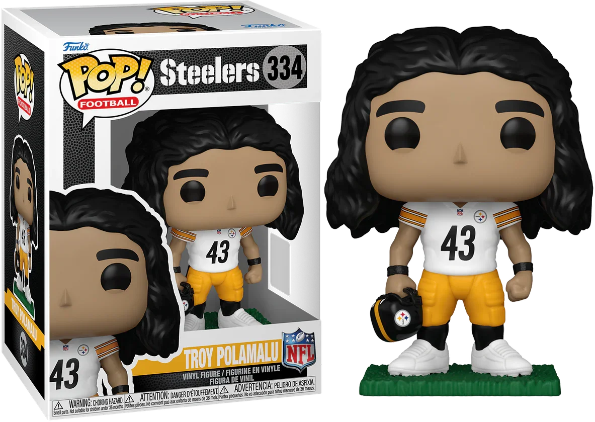 NFL: Legends - Troy Polamalu (Steelers) Pop! Vinyl