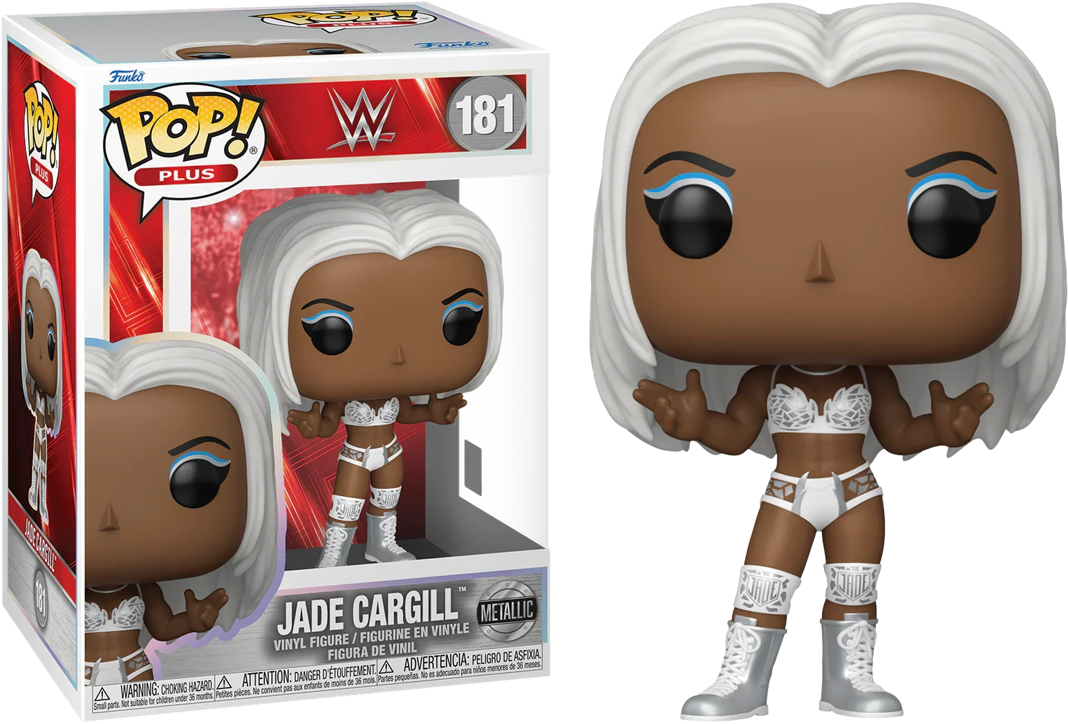 FUN86390 WWE - Jade Cargill (Metallic) Pop! Vinyl - Funko - Titan Pop Culture