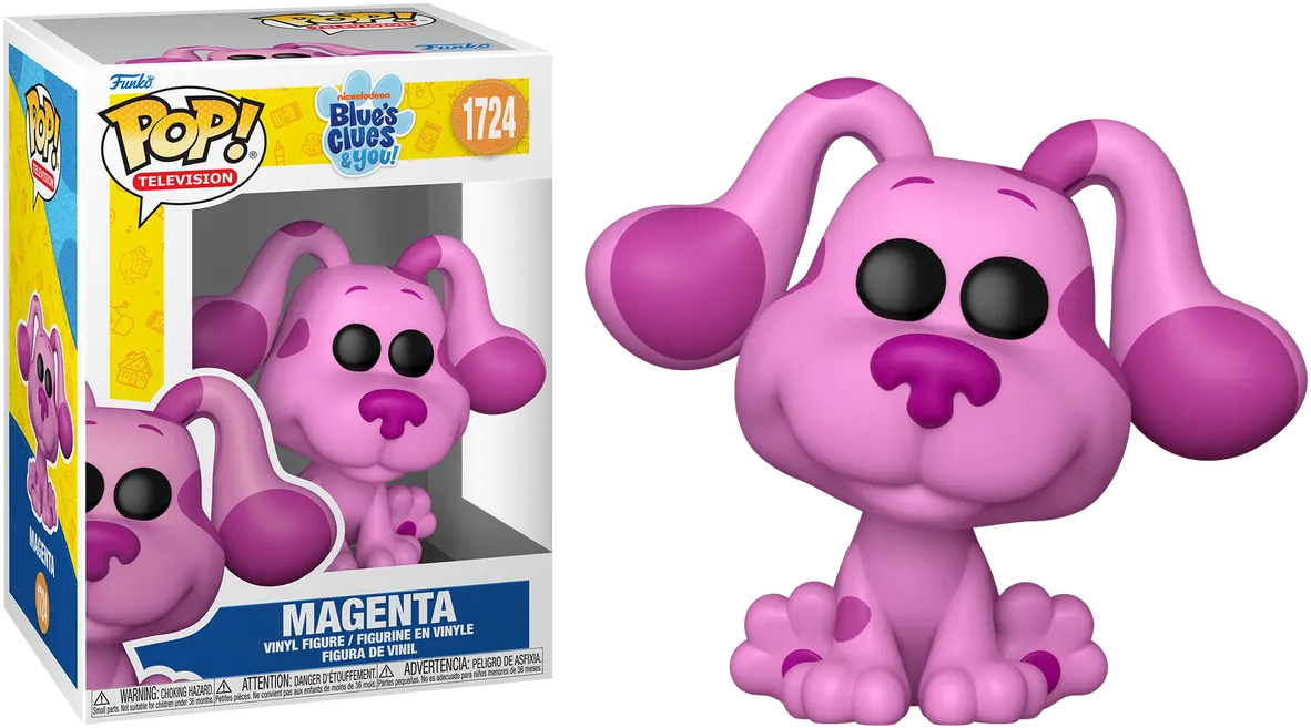 FUN86401 Blue's Clues - Magenta Pop! Vinyl - Funko - Titan Pop Culture