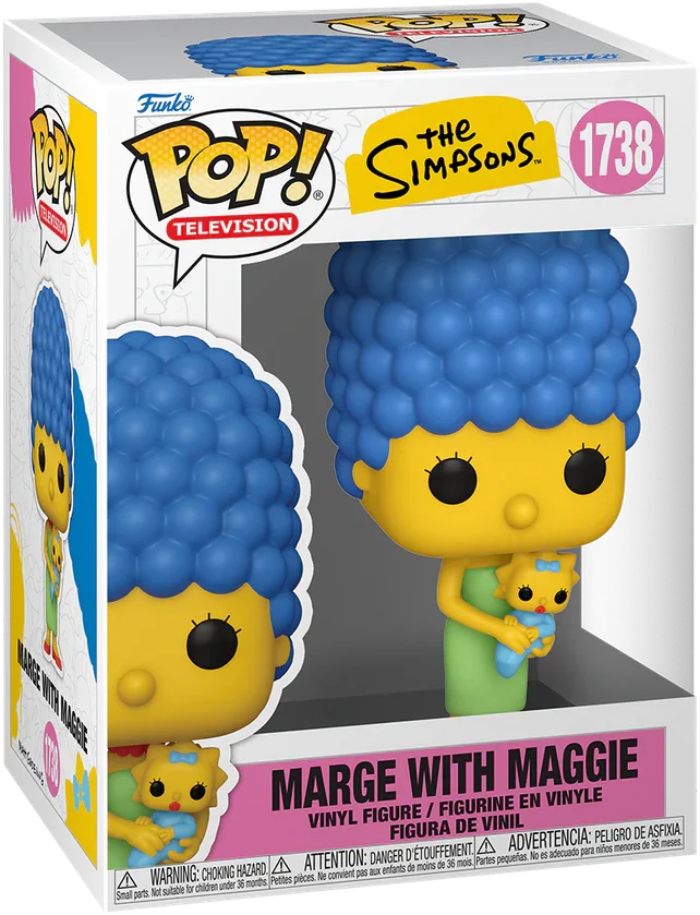FUN86407 The Simpsons - Marge with Maggie Pop! Vinyl - Funko - Titan Pop Culture