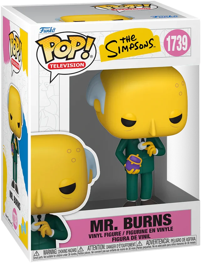 FUN86408 The Simpsons - Mr Burns (Coin Purse) Pop! Vinyl - Funko - Titan Pop Culture