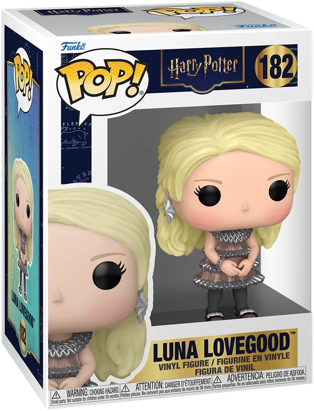 Harry Potter - Luna Lovegood (Vestido de fiesta) Figura Pop! Vinyl