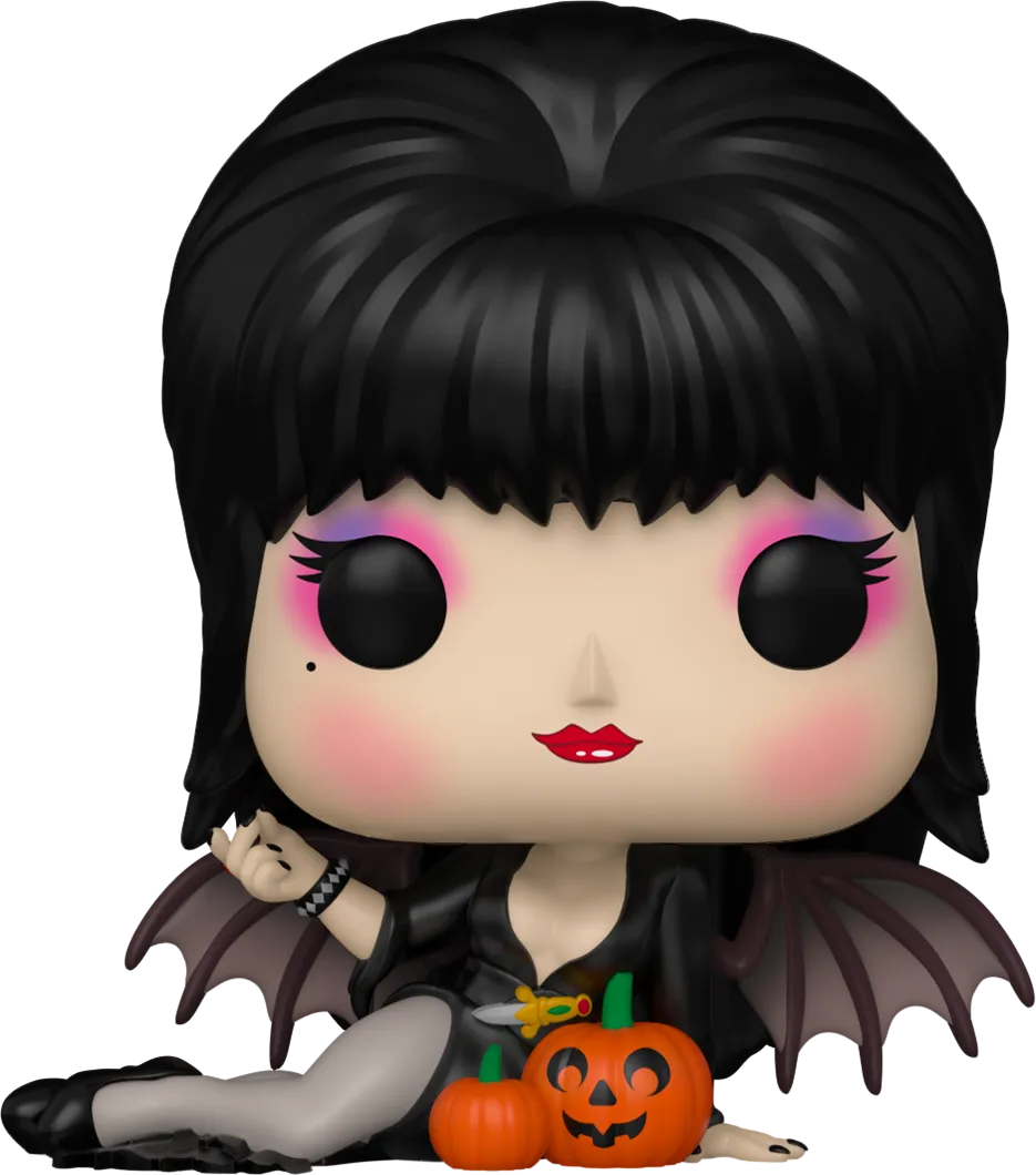 FUN86441 Elvira - Elvira (with Pumpkins) Pop! Vinyl - Funko - Titan Pop Culture