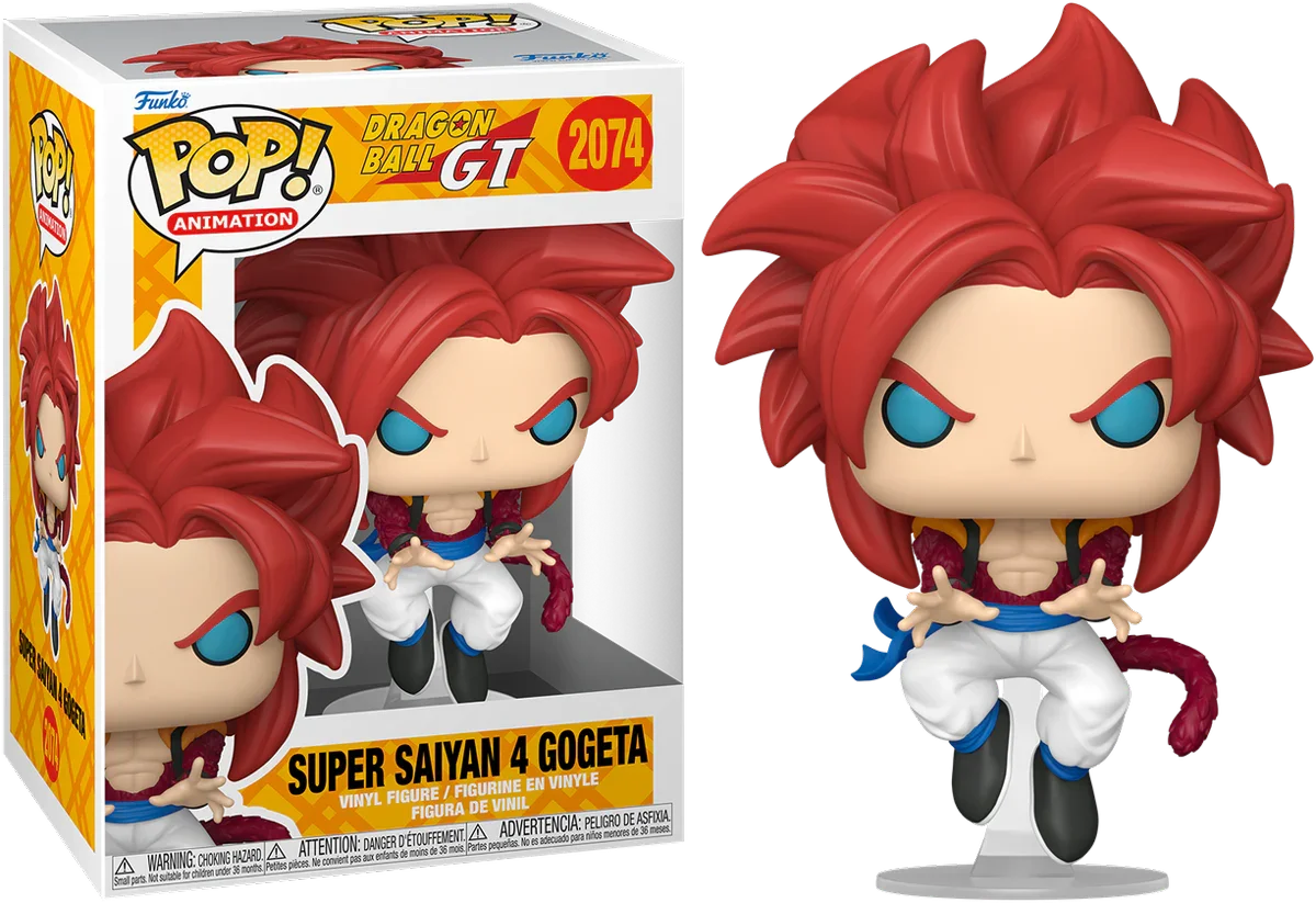 FUN86495 Dragon Ball: GT - Super Saiyan 4 Gogeta (with chase) Pop! Vinyl - Funko - Titan Pop Culture