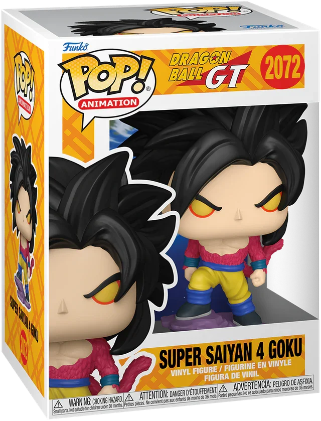 FUN86496 Dragon Ball: GT - Super Saiyan 4 Goku Pop! Vinyl - Funko - Titan Pop Culture