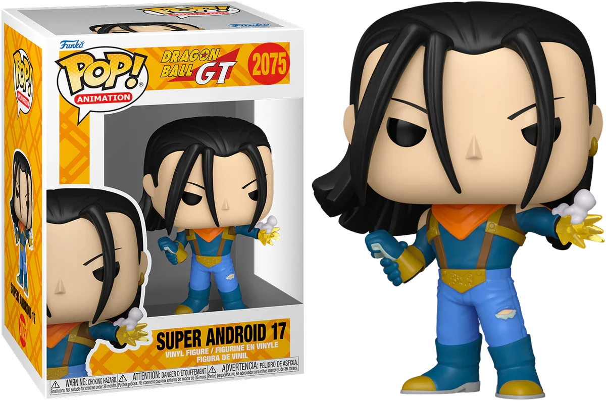 FUN86497 Dragon Ball: GT - Super Android 17 Pop! Vinyl - Funko - Titan Pop Culture