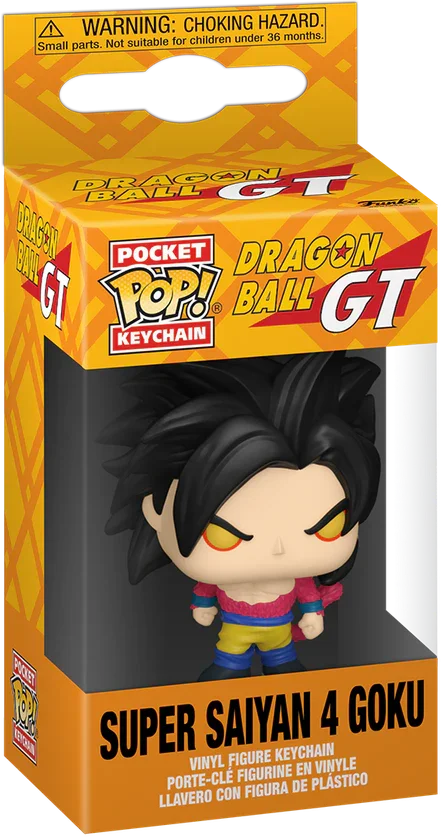 FUN86499 Dragon Ball: GT - Super Saiyan 4 Goku Pop! Keychain - Funko - Titan Pop Culture
