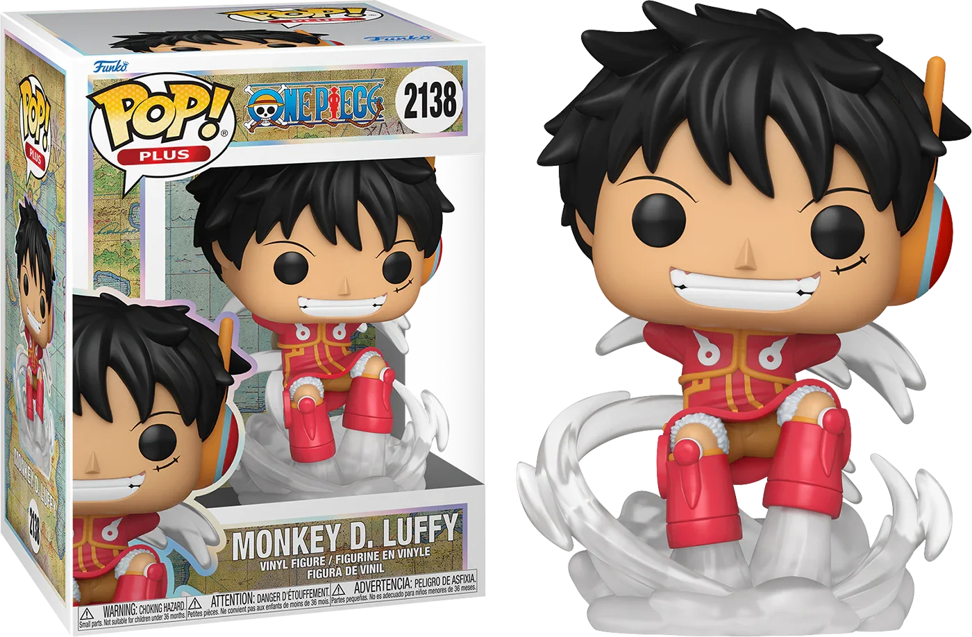 One Piece - Luffy (Egghead) Pop! Plus