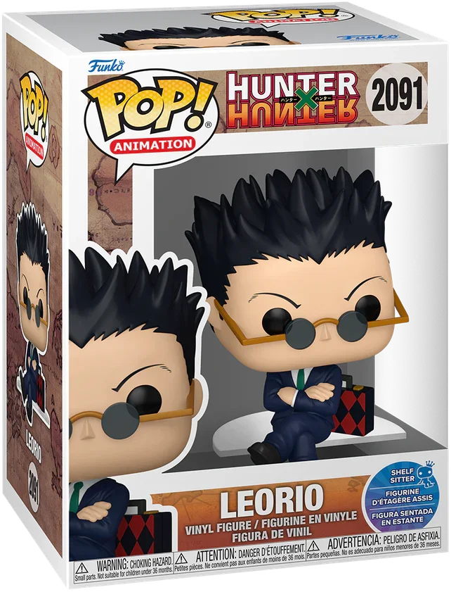 Hunter X Hunter - Leorio (Sentado) Pop! Vinilo