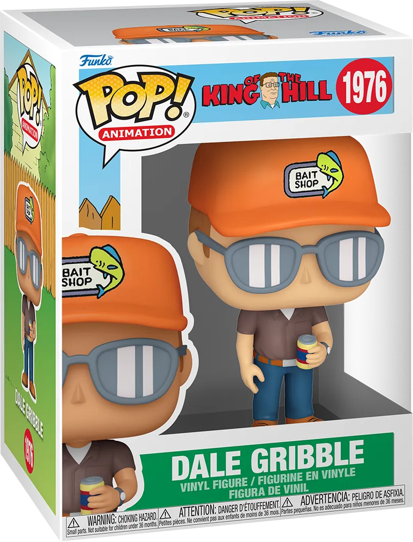 FUN86546 King of the Hill - Dale Gribble Pop! Vinyl - Funko - Titan Pop Culture