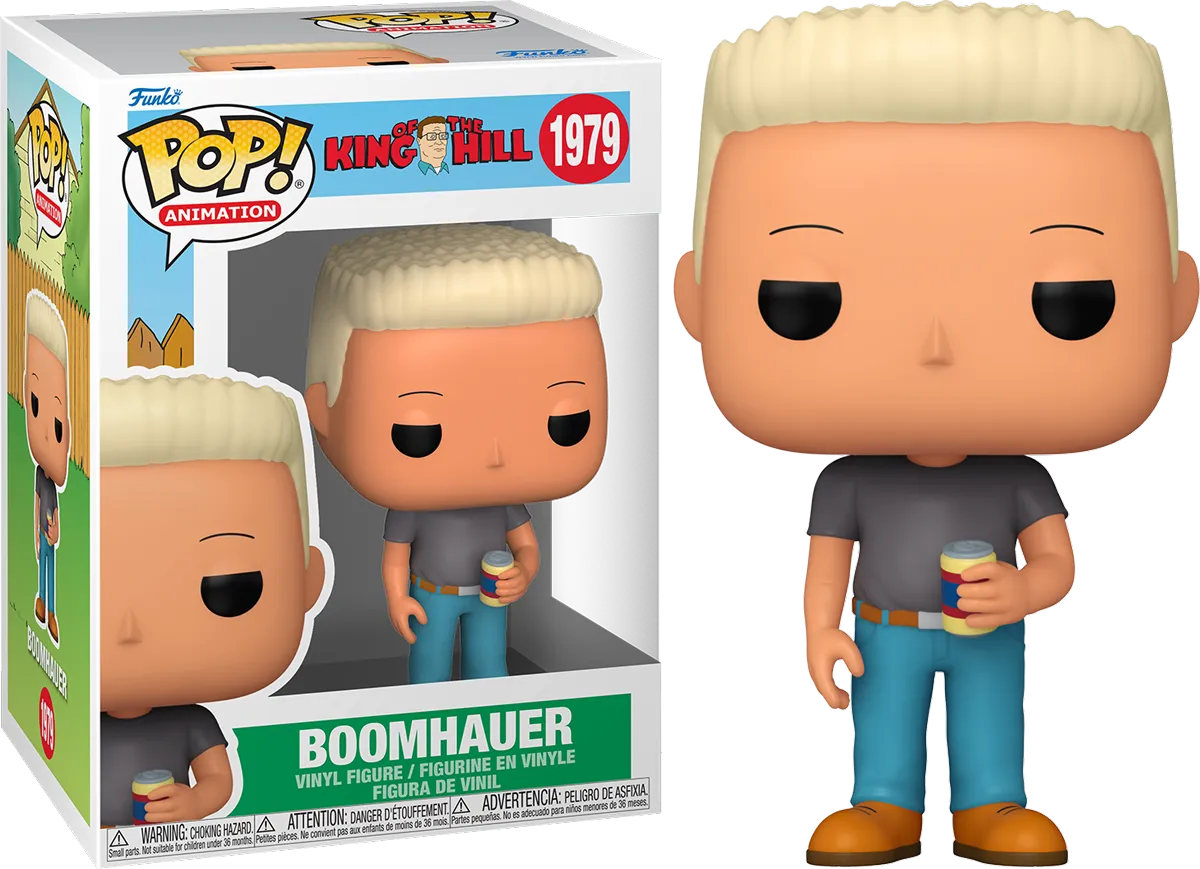 FUN86548 King of the Hill - Boomhauer Pop! Vinyl - Funko - Titan Pop Culture