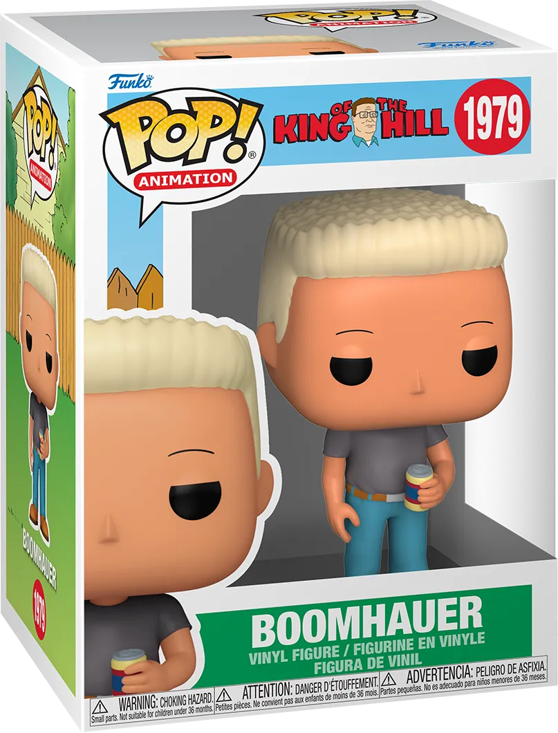 FUN86548 King of the Hill - Boomhauer Pop! Vinyl - Funko - Titan Pop Culture