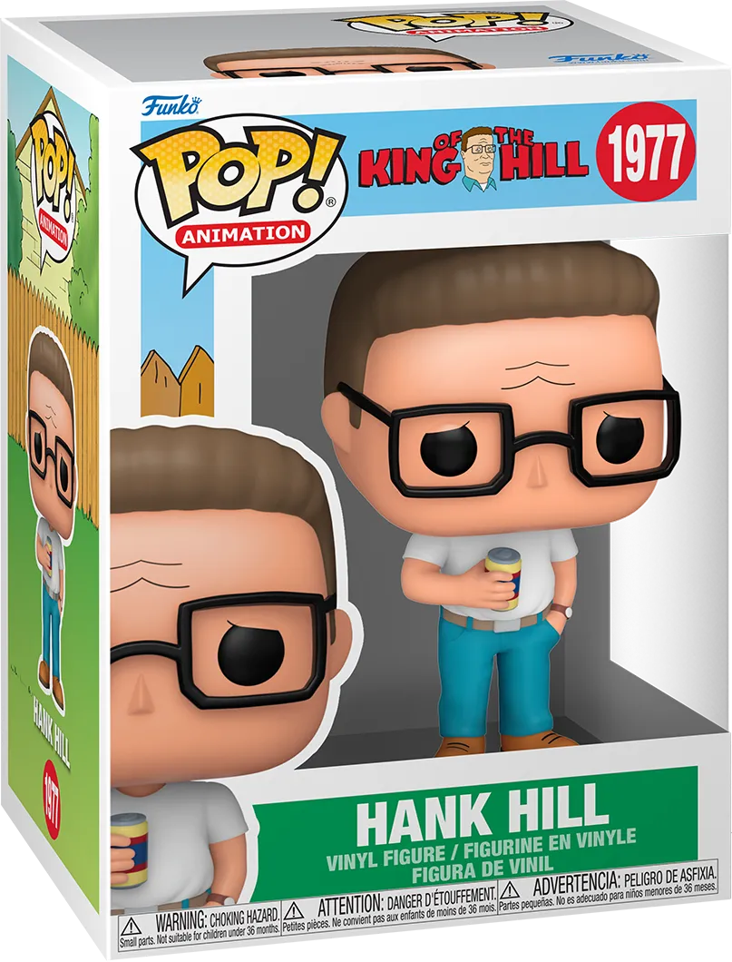 FUN86549 King of the Hill - Hank Hill Pop! Vinyl - Funko - Titan Pop Culture