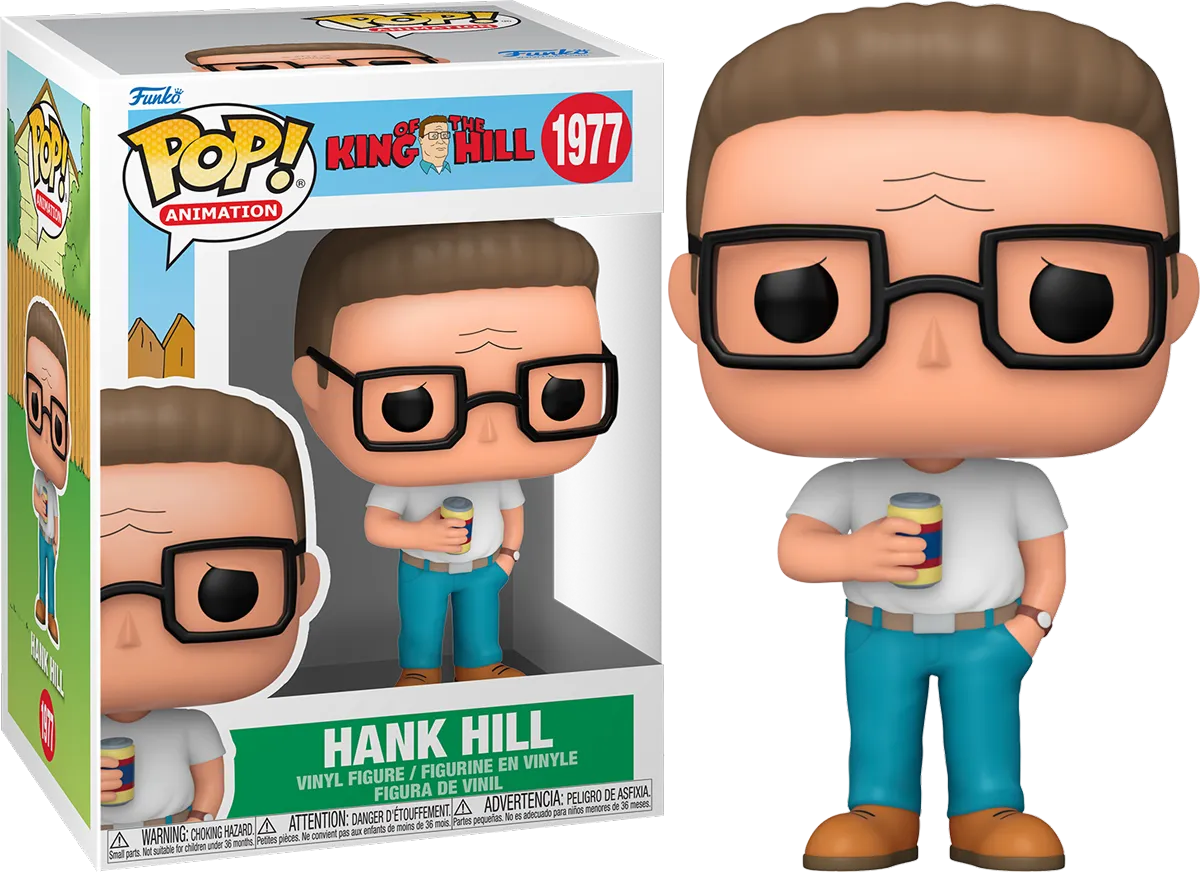 FUN86549 King of the Hill - Hank Hill Pop! Vinyl - Funko - Titan Pop Culture