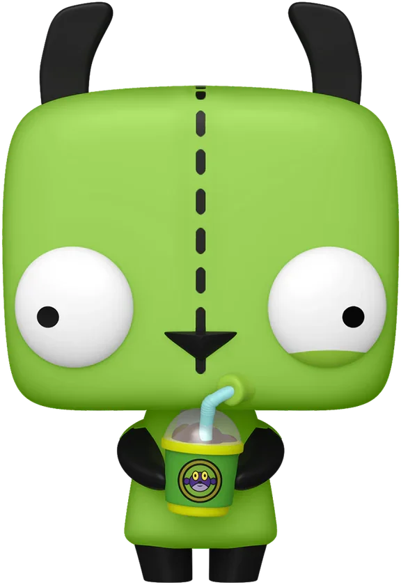Invader Zim - GIR (with Drink) Pop! Vinyl
