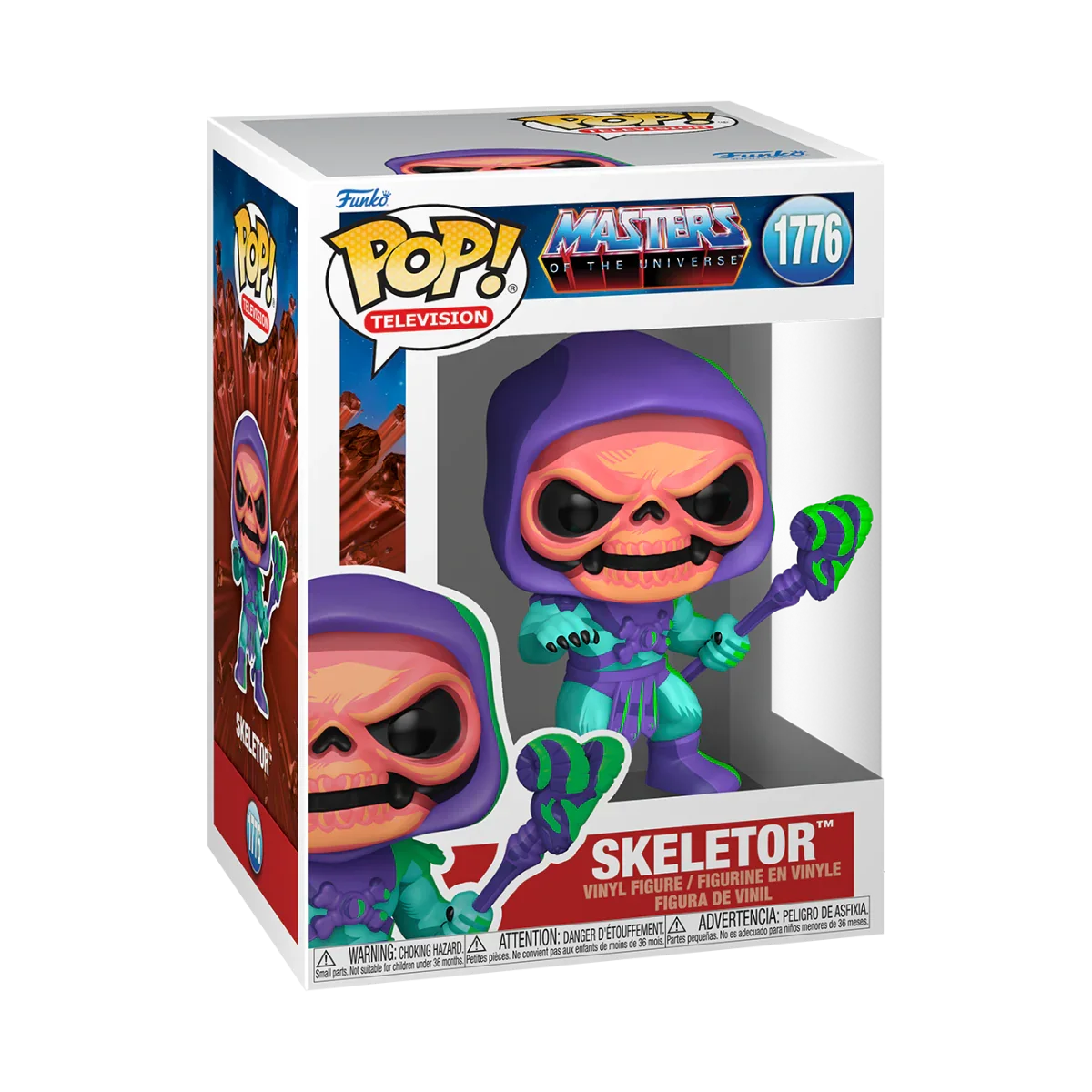 Masters of The Universe - Skeletor (Retro Neon Deco) Pop! Vinyl
