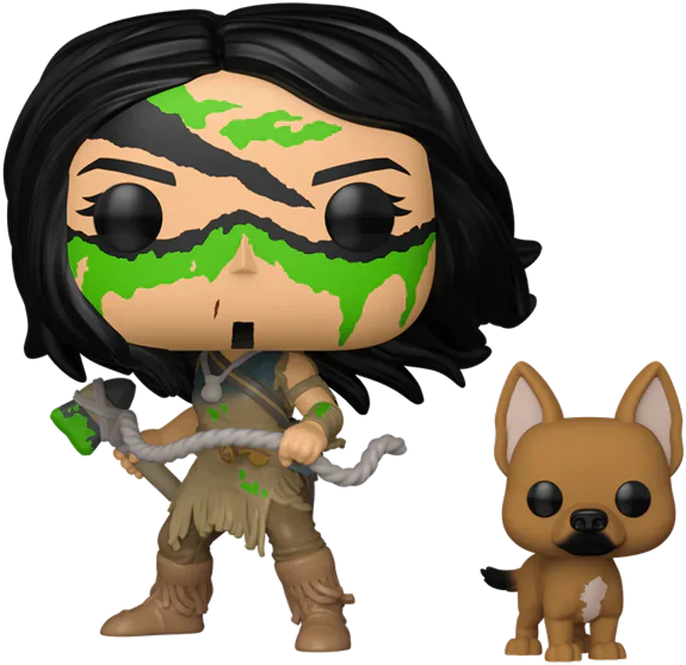 FUN86614 Prey (2022) - Naru with Sarii Glow-in-the-Dark Pop! Plus Vinyl - Funko - Titan Pop Culture