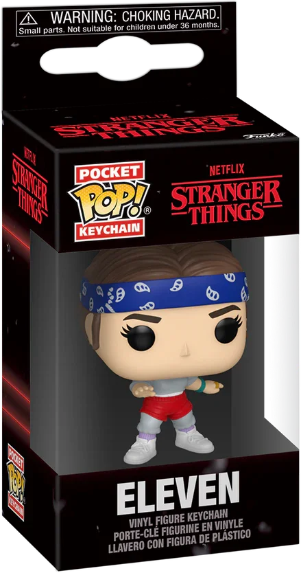 Stranger Things - Eleven with Bandana Pop! Keychain