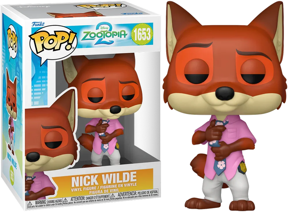 Zootopia 2 - Nick Wilde Pop! Vinyl