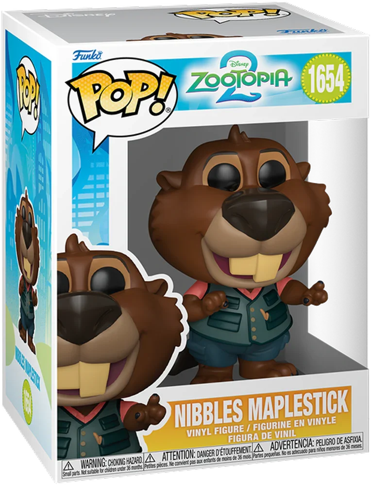Zootopia 2 - Nibbles Maplestick Pop! Vinyl