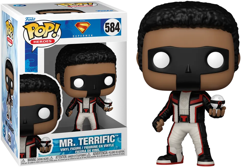 FUN86644 Superman (2025) - Mr Terrific Pop! Vinyl - Funko - Titan Pop Culture
