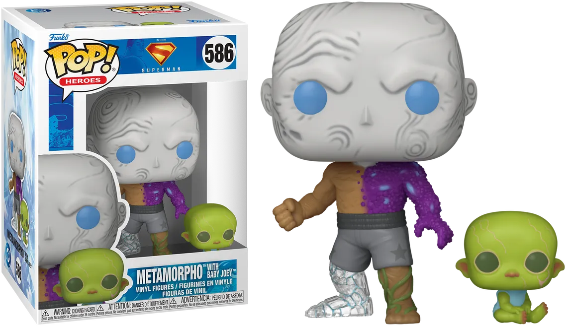 FUN86646 Superman (2025) - Metamorpho with Baby Joey Pop! Vinyl - Funko - Titan Pop Culture