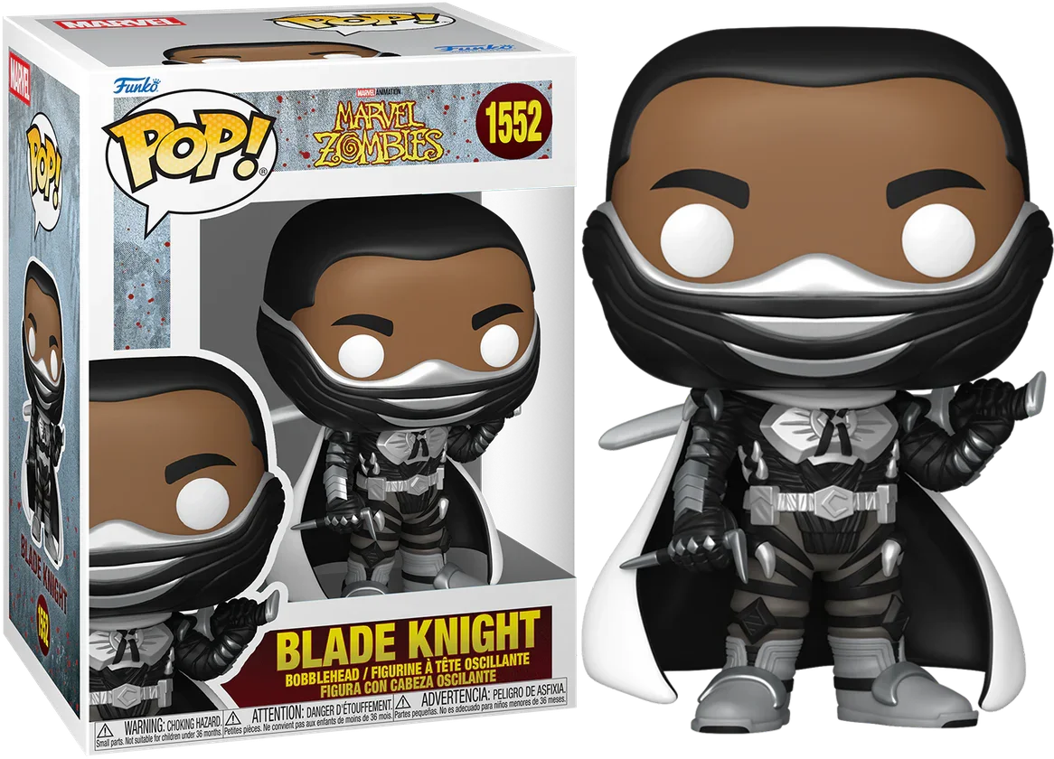 Marvel: Zombies - Figura Pop! de vinilo de Blade Knight