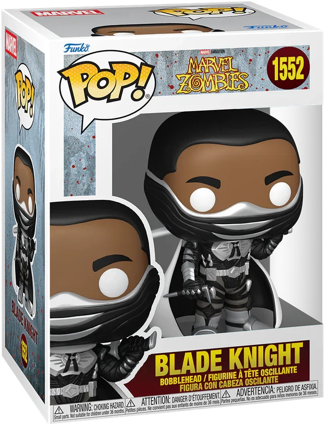 Marvel: Zombies - Figura Pop! de vinilo de Blade Knight