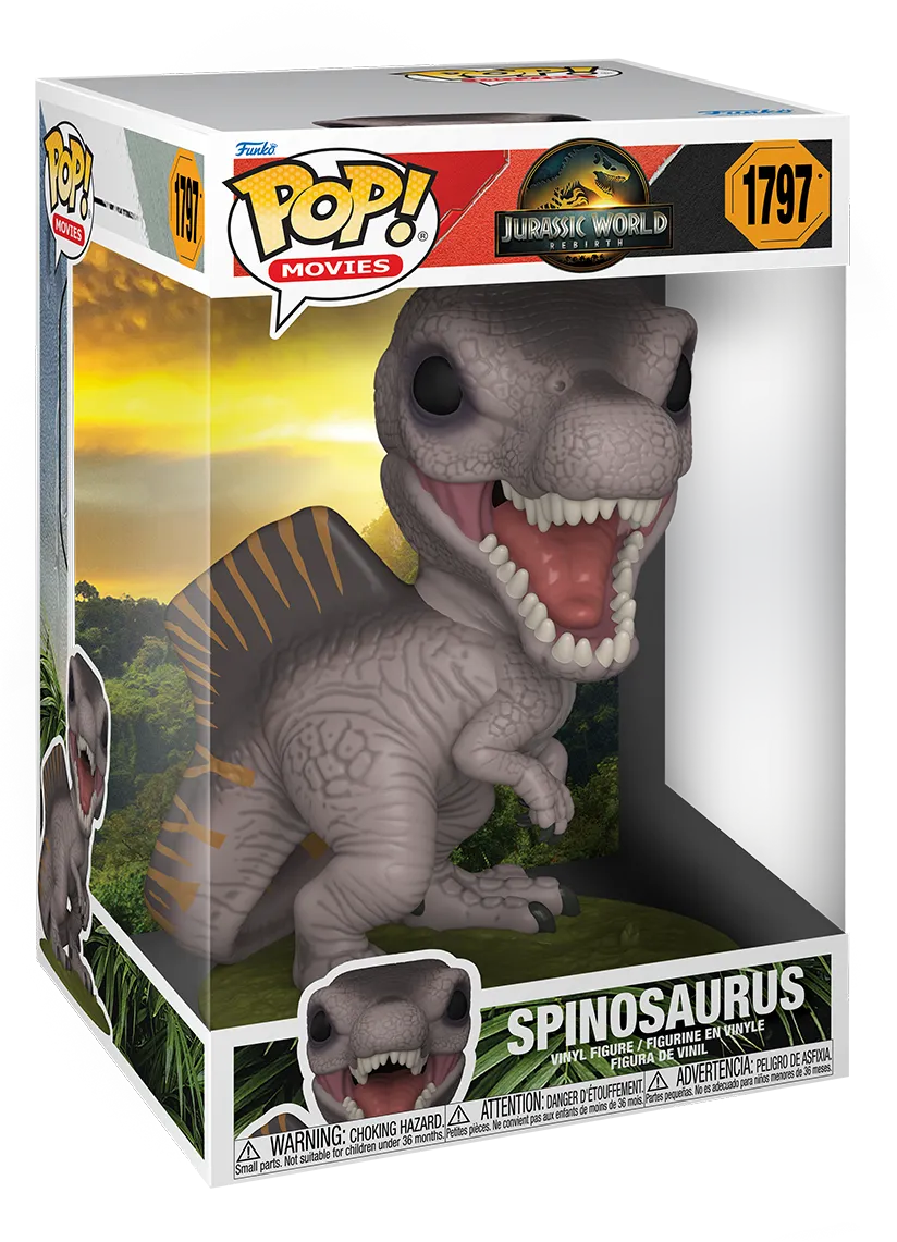 FUN86655 Jurassic World (2025) - Spinosaurus 10" Pop! Vinyl - Funko - Titan Pop Culture