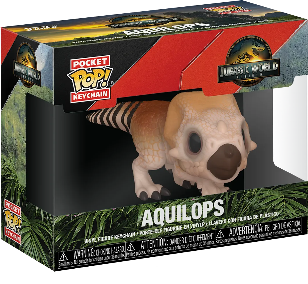 FUN86656 Jurassic World (2025) - Aquilops Pop! Keychain - Funko - Titan Pop Culture
