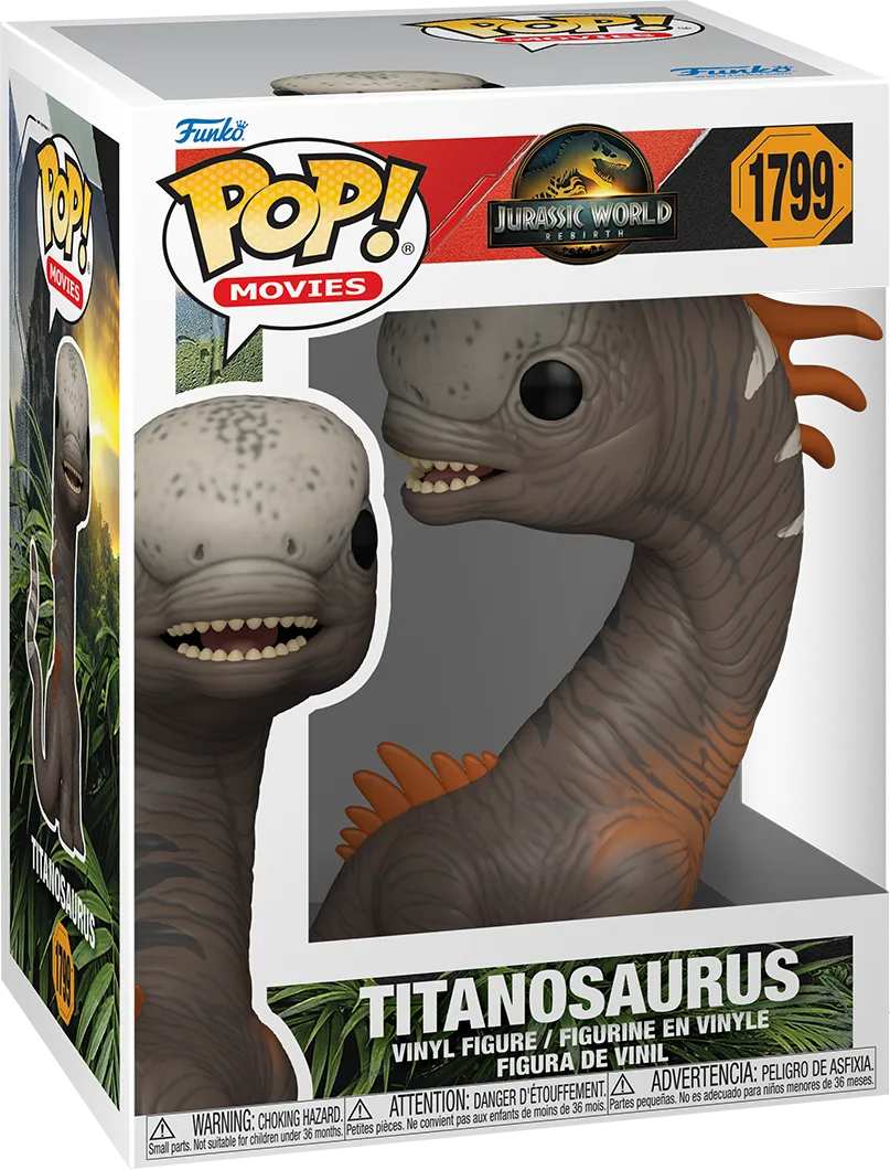 FUN86660 Jurassic World (2025) - Titanosaurus Pop! Vinyl - Funko - Titan Pop Culture