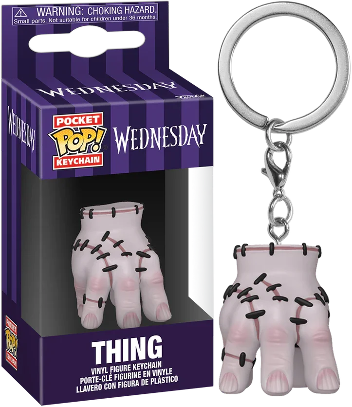 Wednesday (TV) - Thing Pop! Keychain
