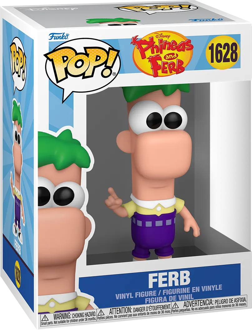 FUN86692 Phineas and Ferb - Ferb Pop! Vinyl - Funko - Titan Pop Culture