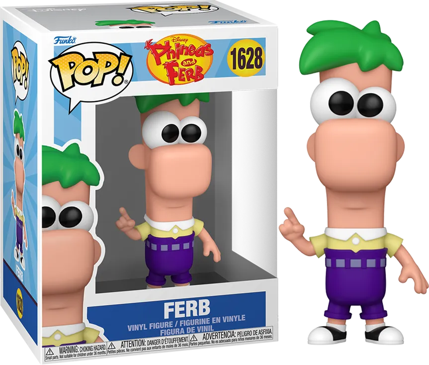 FUN86692 Phineas and Ferb - Ferb Pop! Vinyl - Funko - Titan Pop Culture