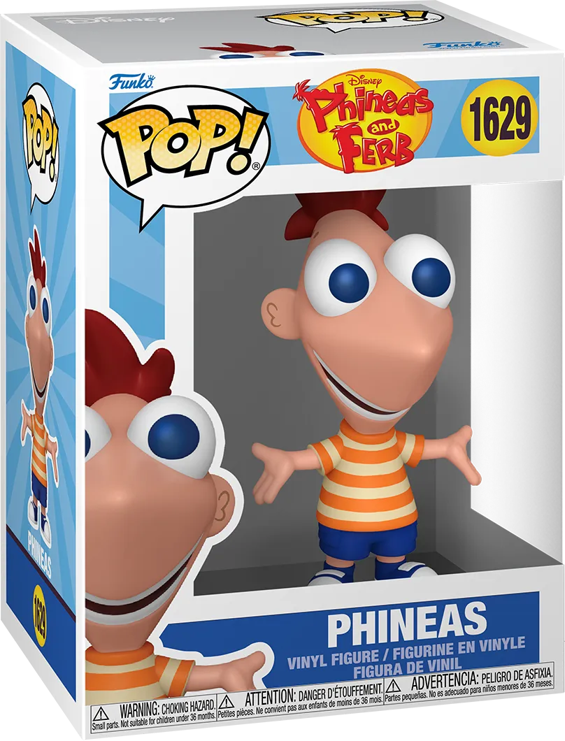 FUN86693 Phineas and Ferb - Phineas Pop! Vinyl - Funko - Titan Pop Culture