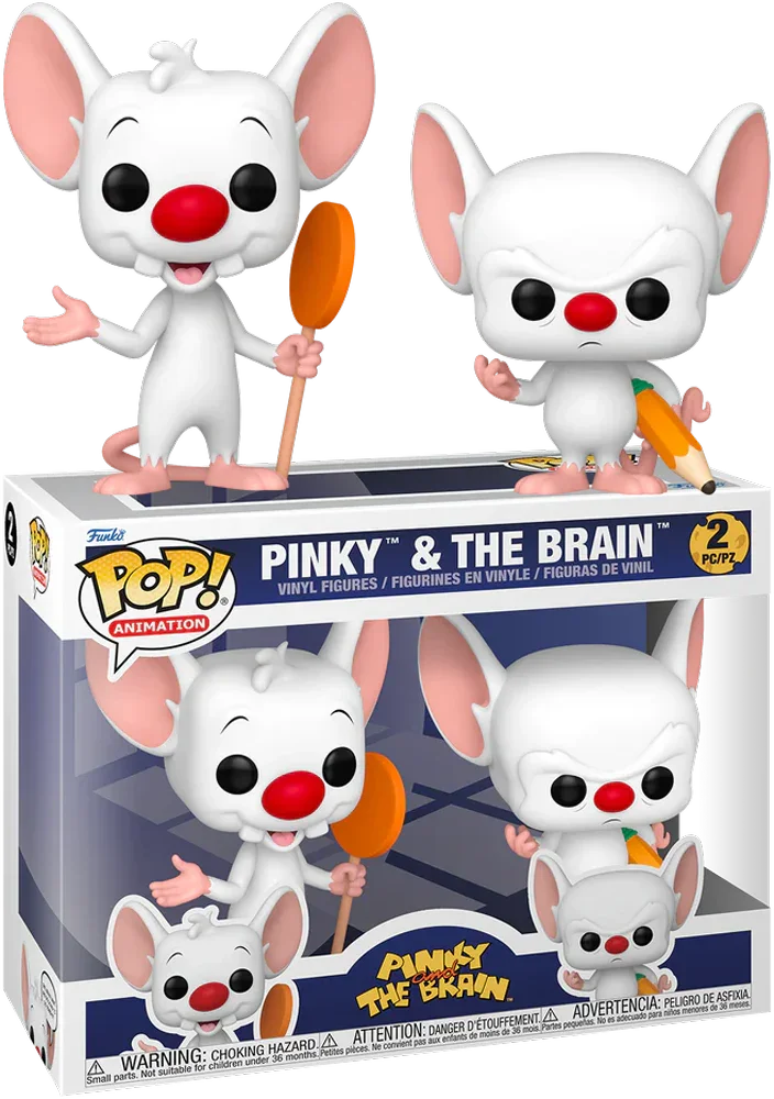 Pinky and The Brain - Pinky & The Brain Pop! Vinyl 2-Pack
