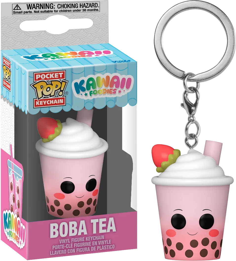 FUN86726 Funko Food - Boba Tea Pop! Vinyl Keychain - Funko - Titan Pop Culture