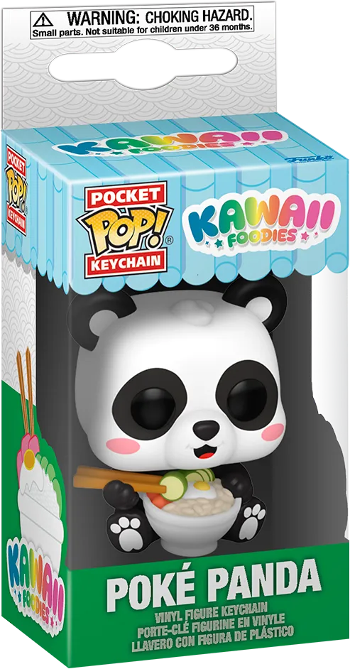 FUN86727 Funko Food - Poke Panda Pop! Vinyl Keychain - Funko - Titan Pop Culture