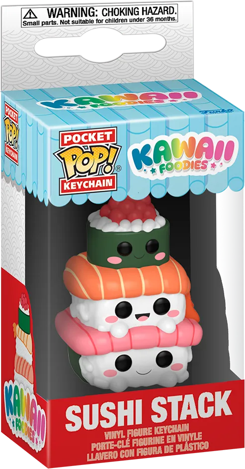 FUN86729 Funko Food - Sushi Stack Pop! Vinyl Keychain - Funko - Titan Pop Culture