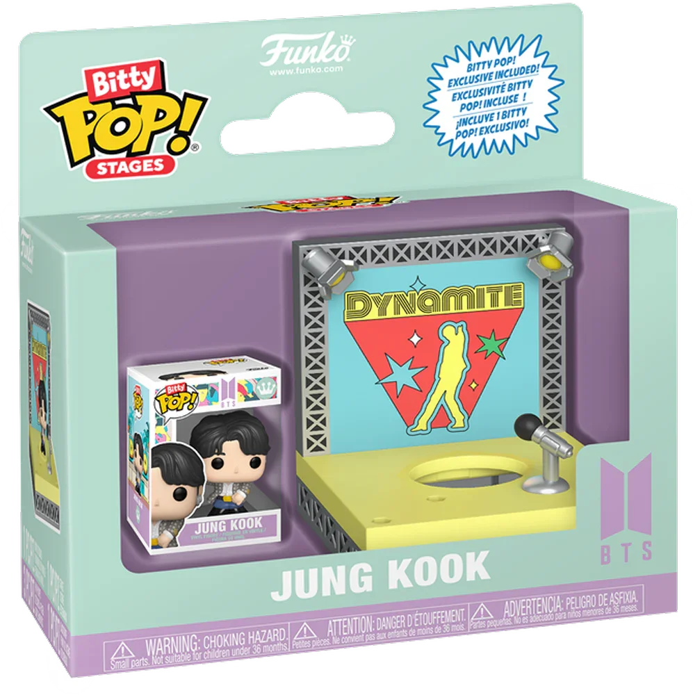 BTS - Jung Kook (Dynamite) Bitty Pop! Stage