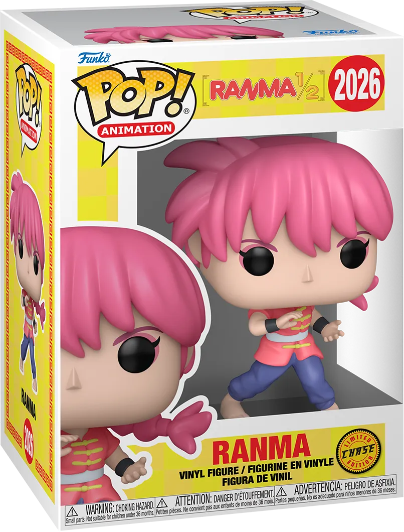 FUN86781BUNDLE Ranma 1/2 - Ranma Pop! Vinyl - Chase Bundle / Case - Funko - Titan Pop Culture
