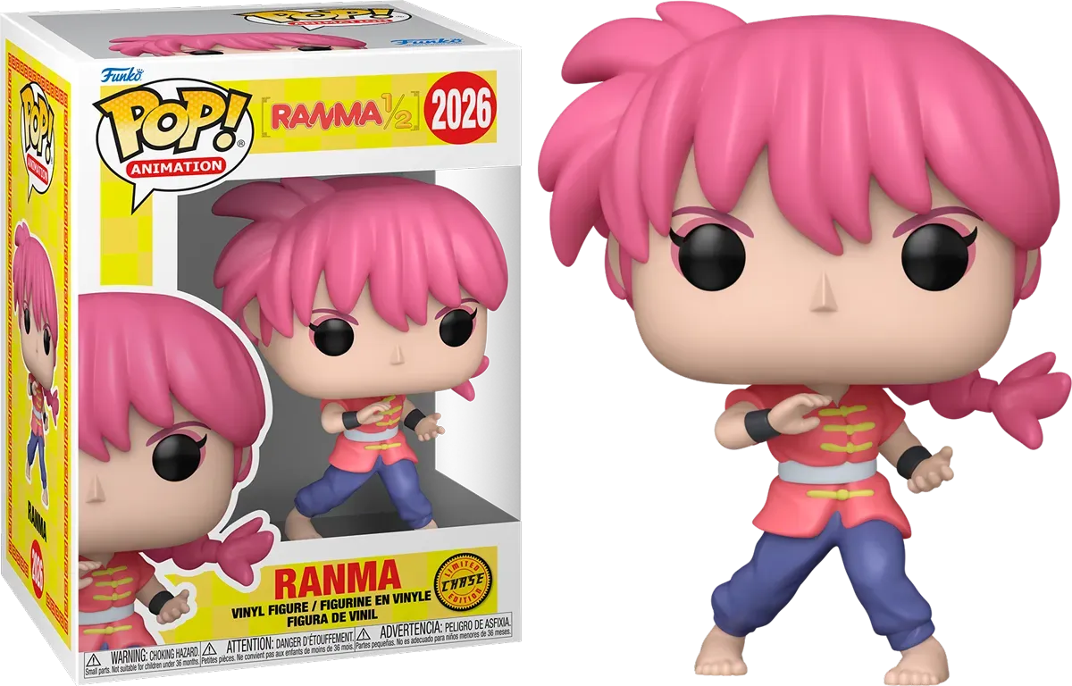 FUN86781BUNDLE Ranma 1/2 - Ranma Pop! Vinyl - Chase Bundle / Case - Funko - Titan Pop Culture