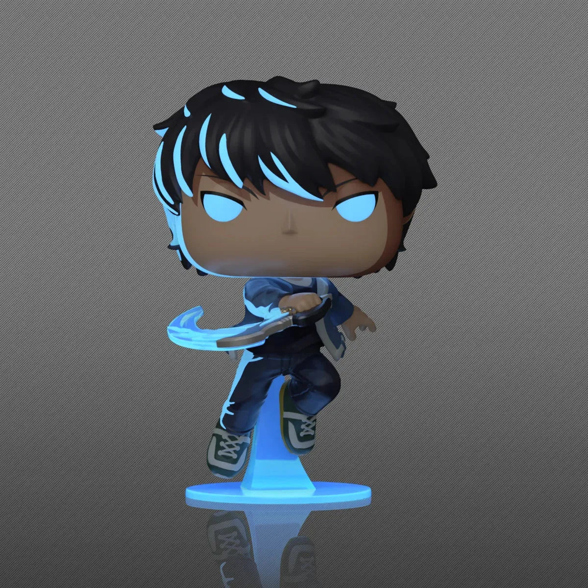 FUN86843BUNDLE Solo Leveling - Sung Jinwoo Pop! Vinyl - Chase Bundle / Case - Funko - Titan Pop Culture
