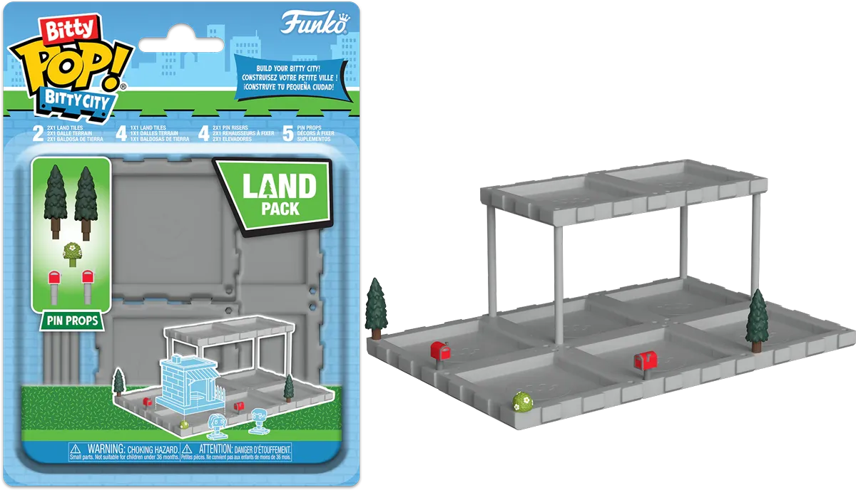 FUN86852 Bitty City - Land Kit Expansion Expansion Pack - Funko - Titan Pop Culture