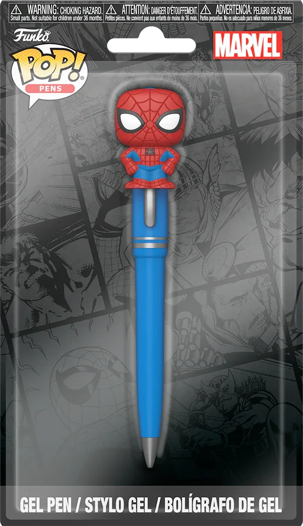 Marvel Comics - Spider-Man (Light Blue Ink) Pop! Pen