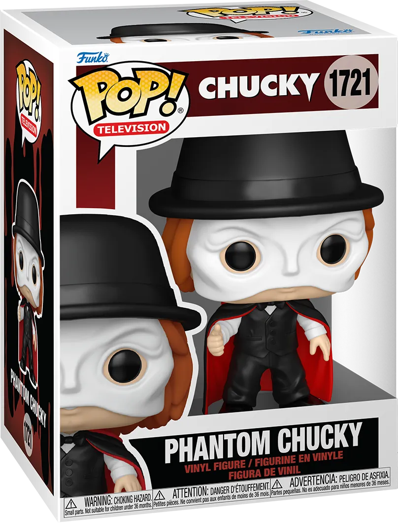 FUN87112 Chucky (TV) - Phantom Chucky Pop! Vinyl - Funko - Titan Pop Culture