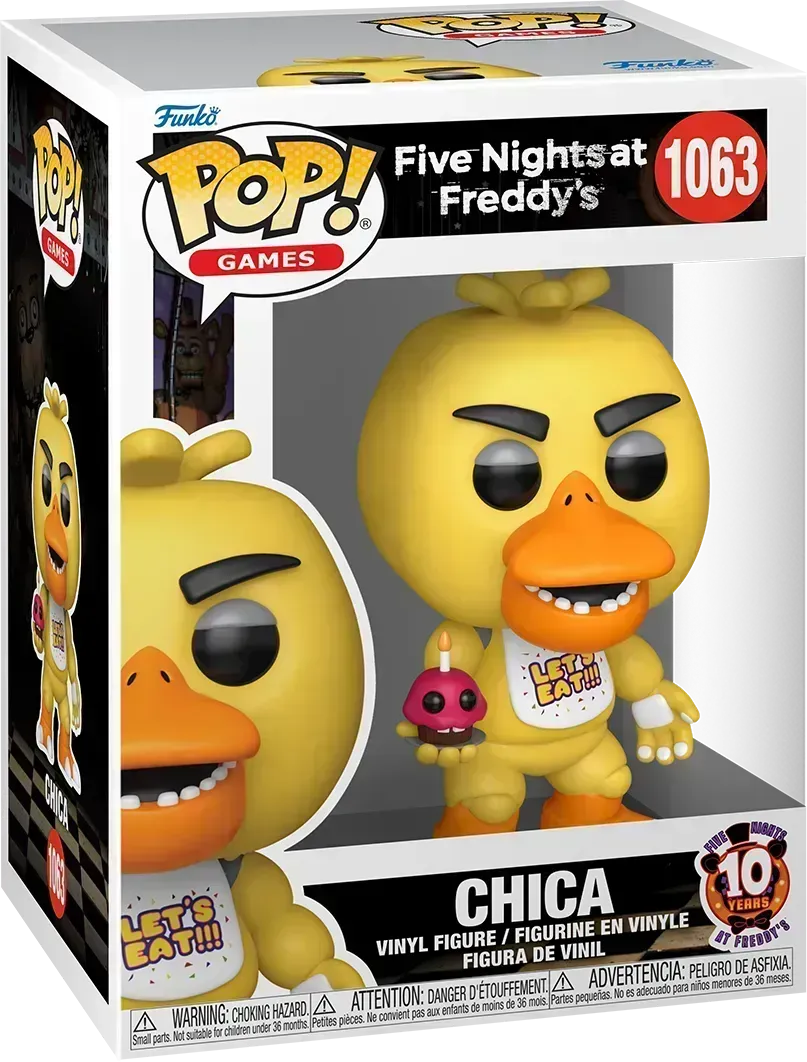 FUN87114 Five Nights at Freddy's (2023 Movie) - Chica Pop! Vinyl - Funko - Titan Pop Culture
