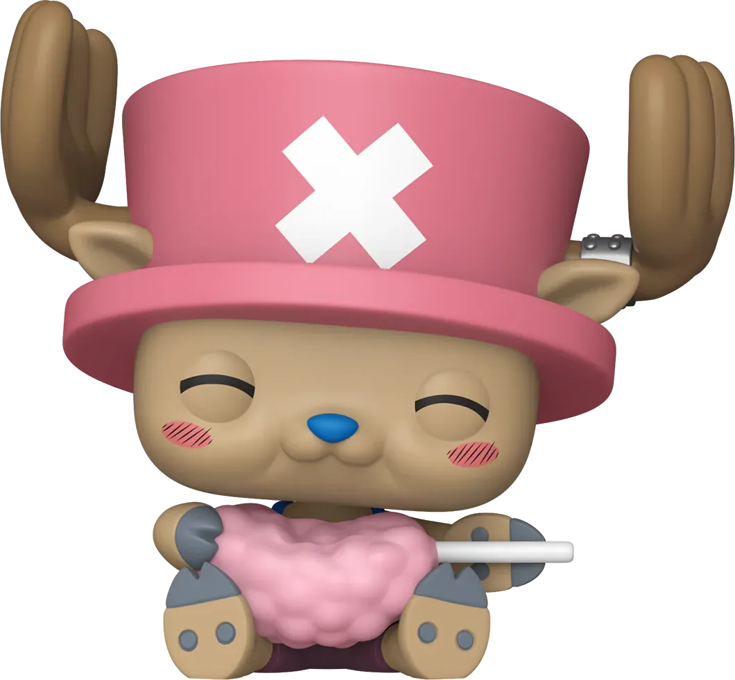 FUN87178 One Piece - Chopper with Cotton Candy Pop! Vinyl [RS] - Funko - Titan Pop Culture